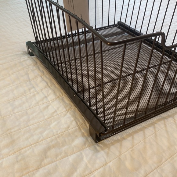 NWT Threshold Oil Rubbed Bronze Large Open Shelf - Picture 5 of 9